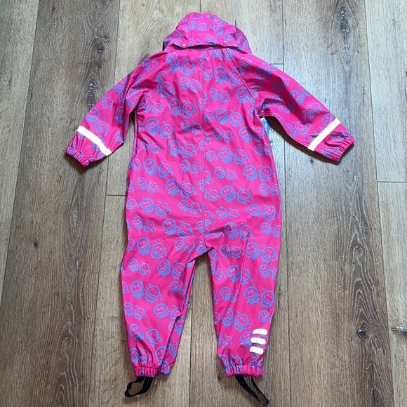 NWT Orline Pro Girls Reflective Rain Suit Size 92/2Yr - Picture 4 of 8